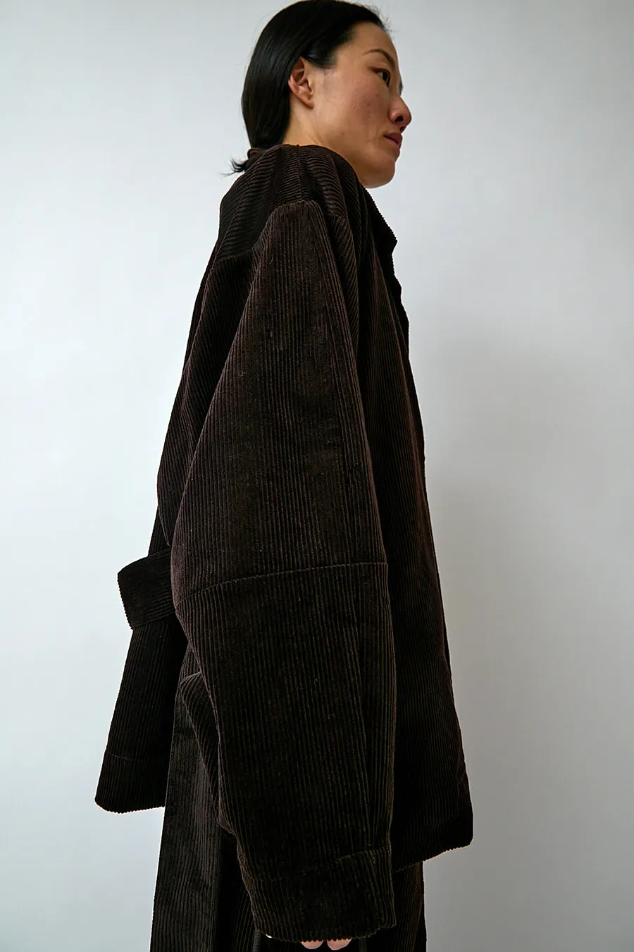 Deiji Studios Cord House Coat in Cedar sold by No. 6 product image thumbnail 2