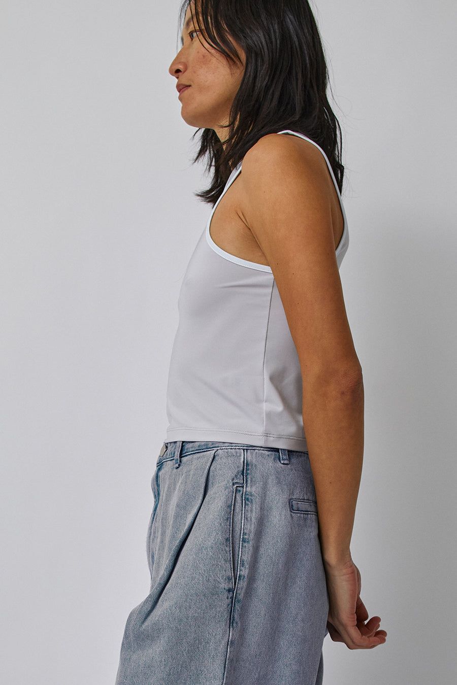 Amomento Color Blocked Sleeveless Top in Mint sold by No. 6 product image thumbnail 2