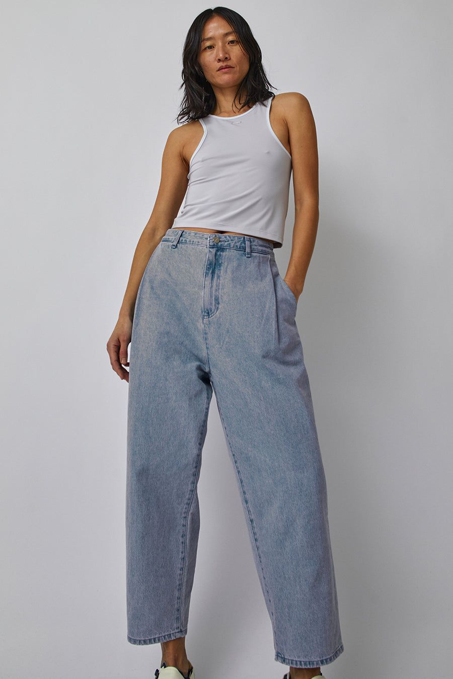 Amomento Color Blocked Sleeveless Top in Mint sold by No. 6 product image thumbnail 3
