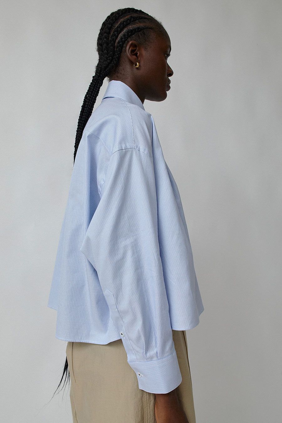 CORDERA Oxford Shirt in Blue sold by No. 6 product image thumbnail 5