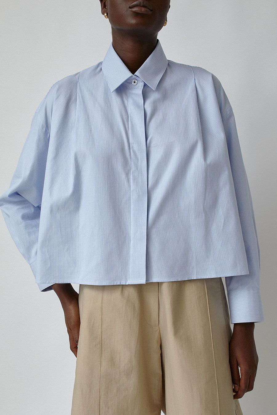 CORDERA Oxford Shirt in Blue sold by No. 6 product image thumbnail 2
