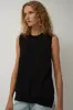 CORDERA Cotton Tank in Black sold by No. 6