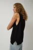CORDERA Cotton Tank in Black sold by No. 6