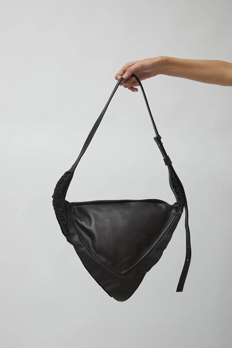 Eva Blut Triangolo Small Bag in Black sold by No. 6 product image thumbnail 2