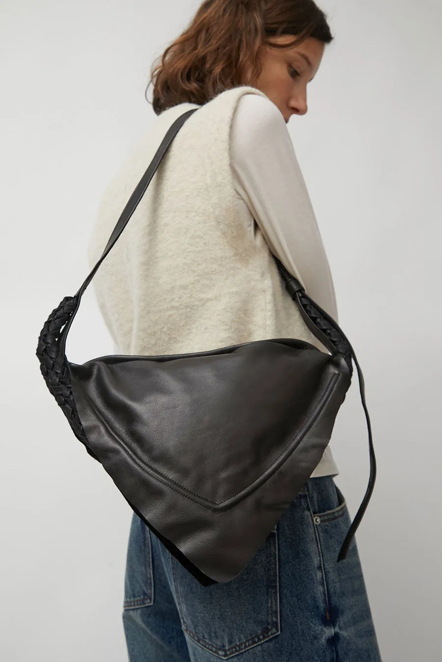 Eva Blut Triangolo Small Bag in Black sold by No. 6 product image thumbnail 4