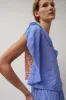 Vladimir Karaleev Latrix Top in Blue sold by No. 6