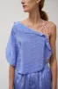 Vladimir Karaleev Latrix Top in Blue sold by No. 6