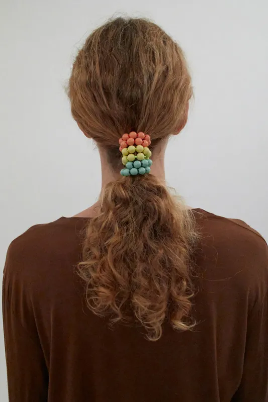 Ina Seifart Haargummi Hair Ties Set of 3 in Pastel Mix sold by No. 6