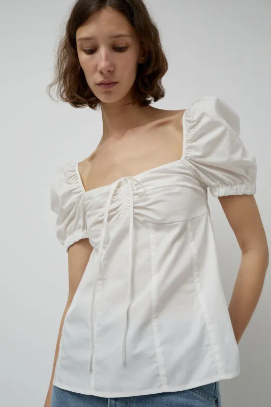 OpéraSPORT Chloe Top in White made by No. 6