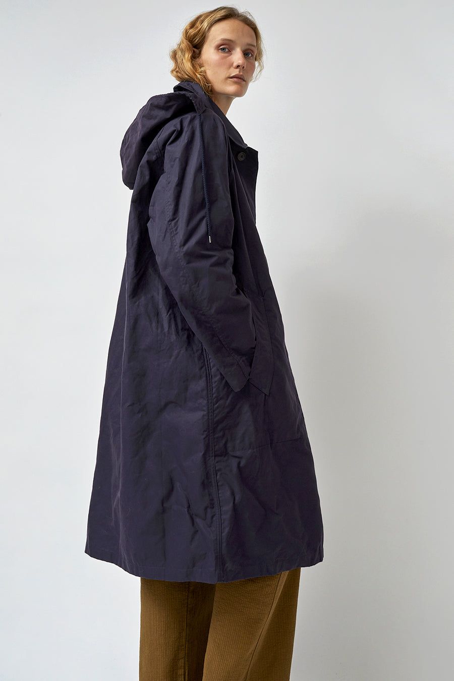 Girls of Dust Army Trench in Dark Indigo sold by No. 6 product image thumbnail 4