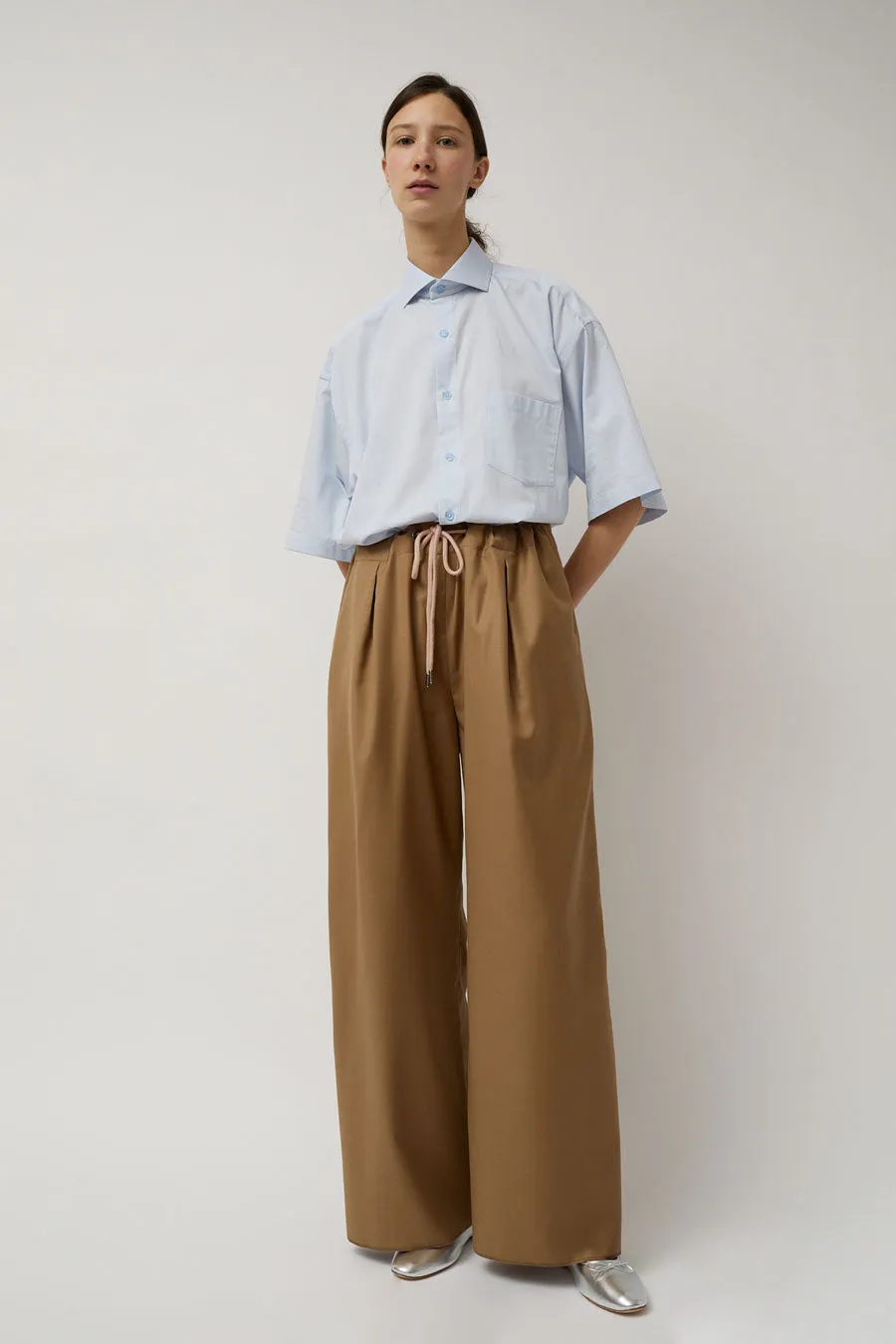 Highlight Studio Sharing Pants in Camel sold by No. 6