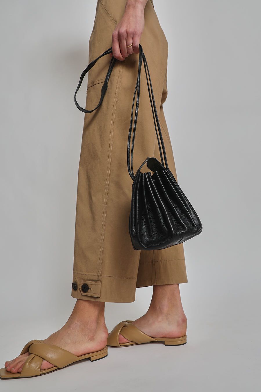 Il Bisonte Dumpling Bag in Black sold by No. 6 product image thumbnail 6