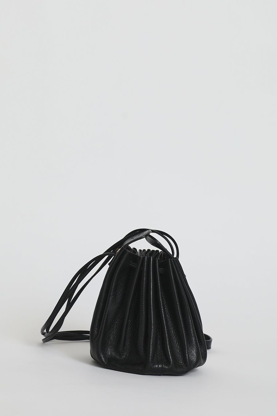 Il Bisonte Dumpling Bag in Black sold by No. 6 product image thumbnail 3