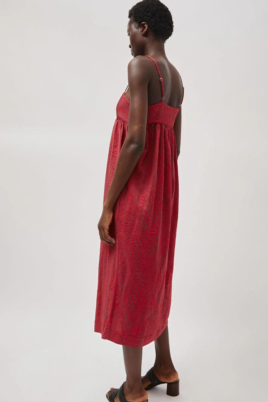 No.6 Eloise Dress in Red Bamboo sold by No. 6 product image thumbnail 5