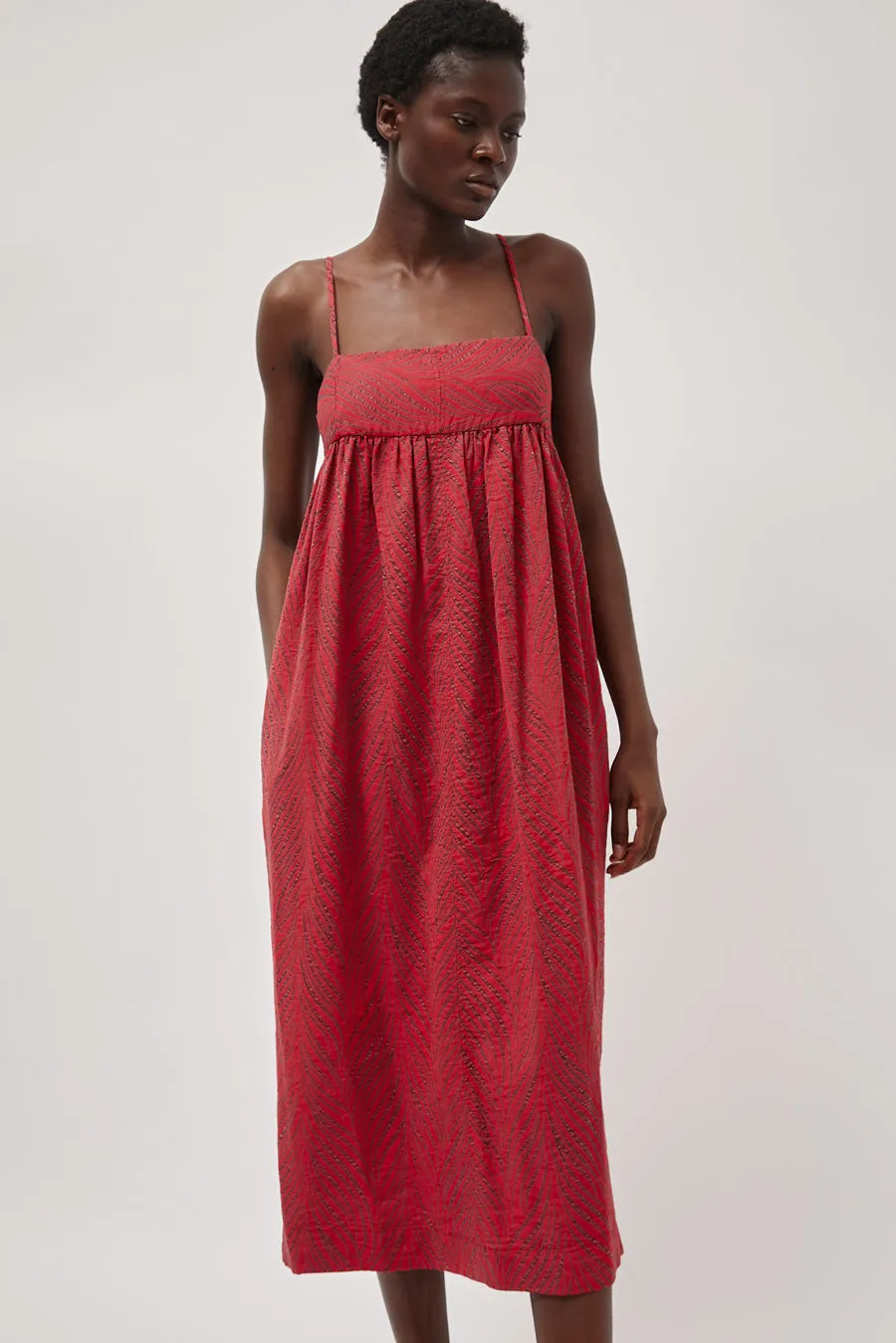 No.6 Eloise Dress in Red Bamboo sold by No. 6 product image thumbnail 4