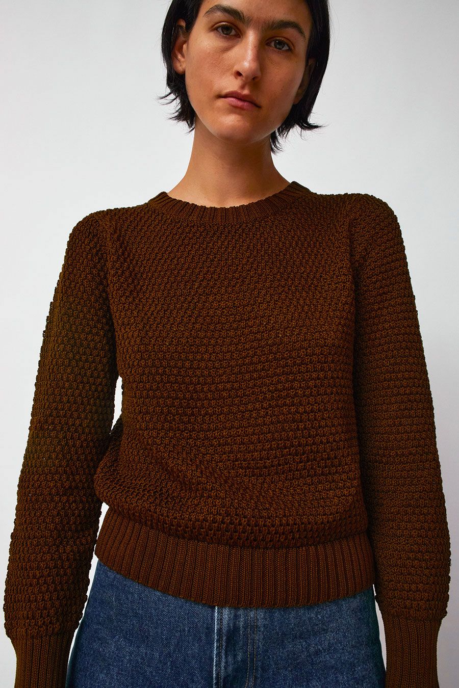 M Patmos Quincy Pullover in Olive sold by No. 6