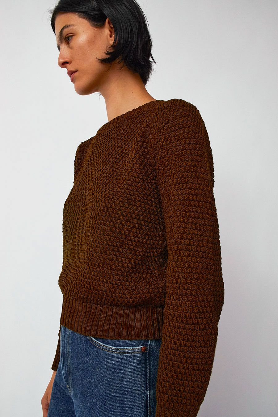 M Patmos Quincy Pullover in Olive sold by No. 6 product image thumbnail 4