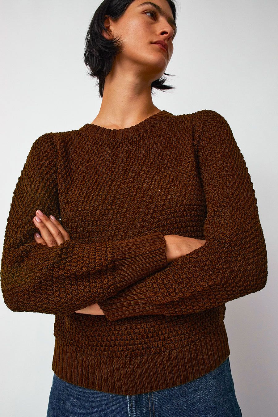 M Patmos Quincy Pullover in Olive sold by No. 6 product image thumbnail 3