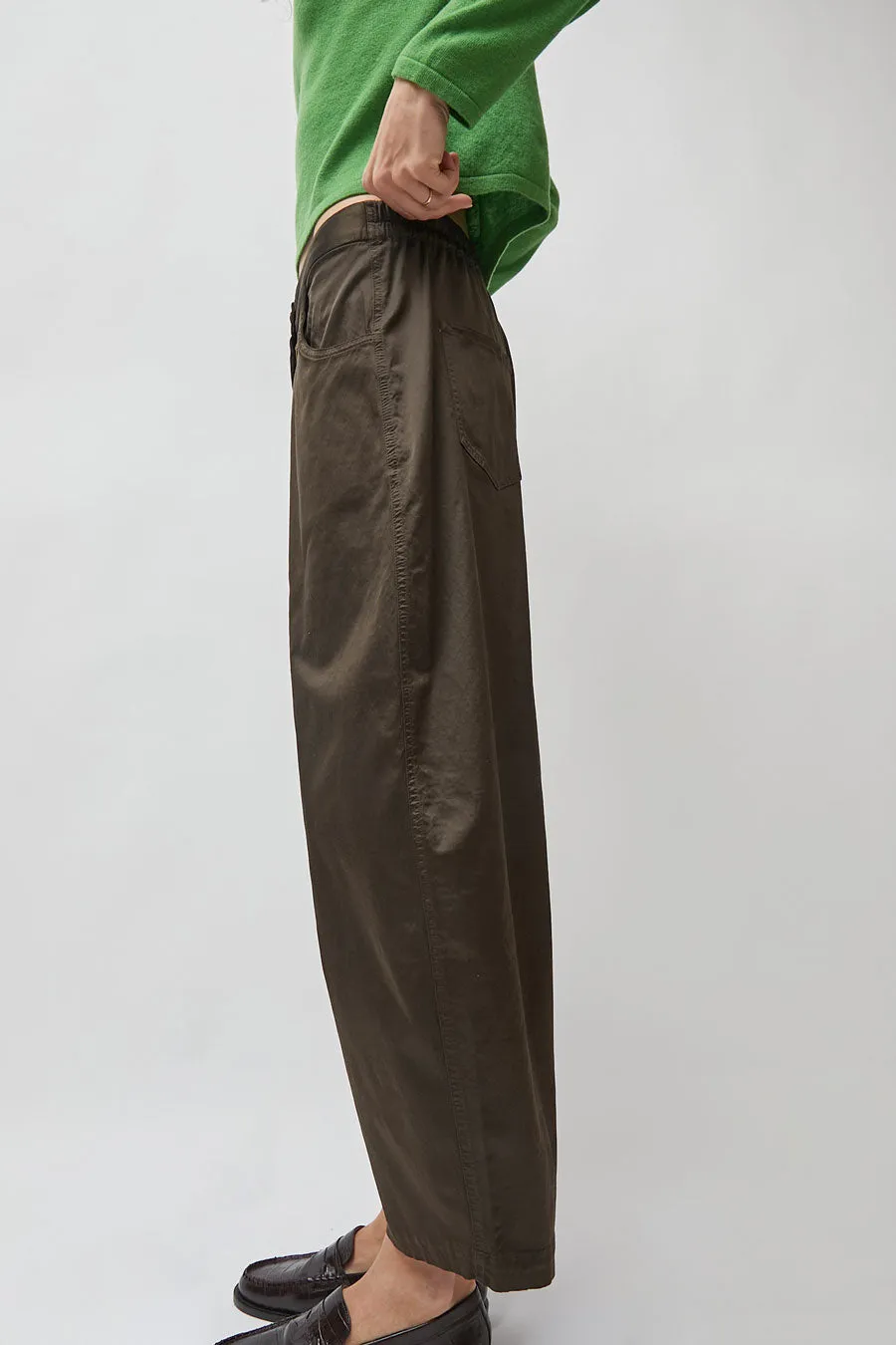 CORDERA Satin Curved Pants in Alga sold by No. 6 product image thumbnail 3