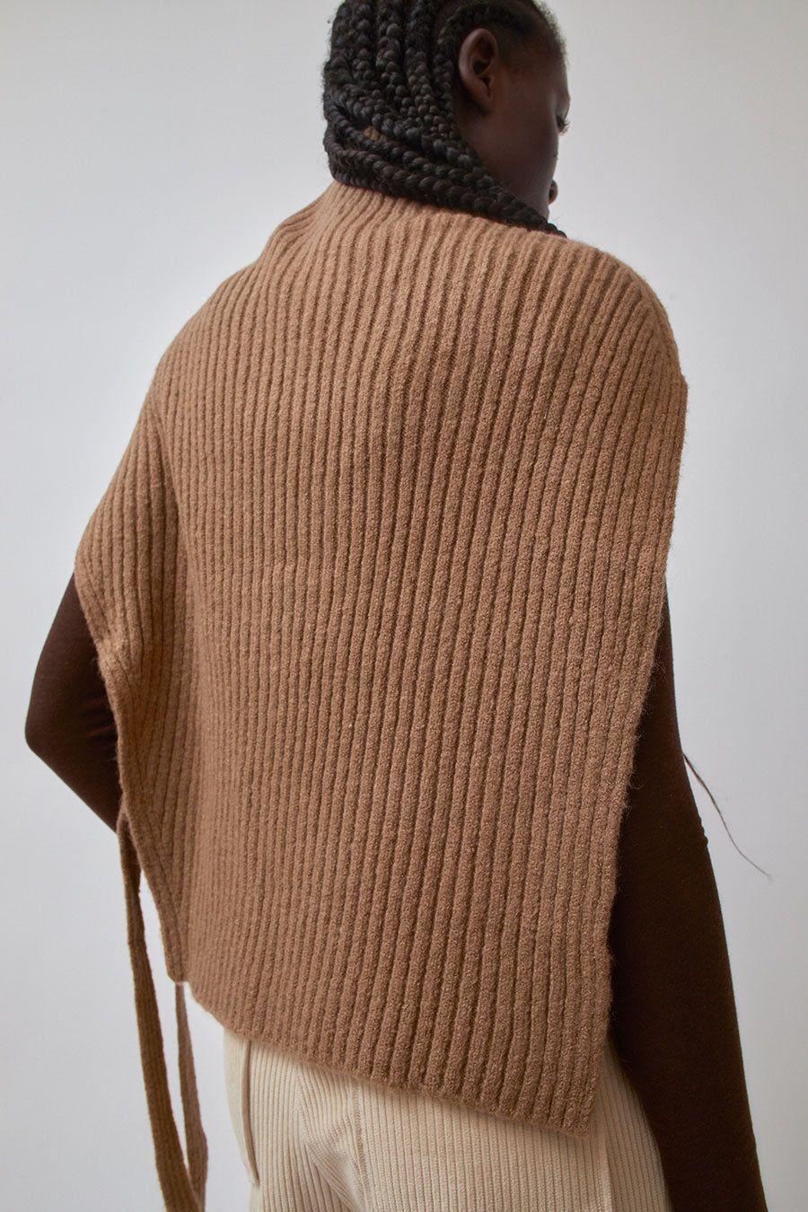 Mijeong Park Neck Warmer in Camel sold by No. 6 product image thumbnail 3