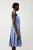 Heather Harlan Party Dress in Wedgewood and White Stripe sold by No. 6