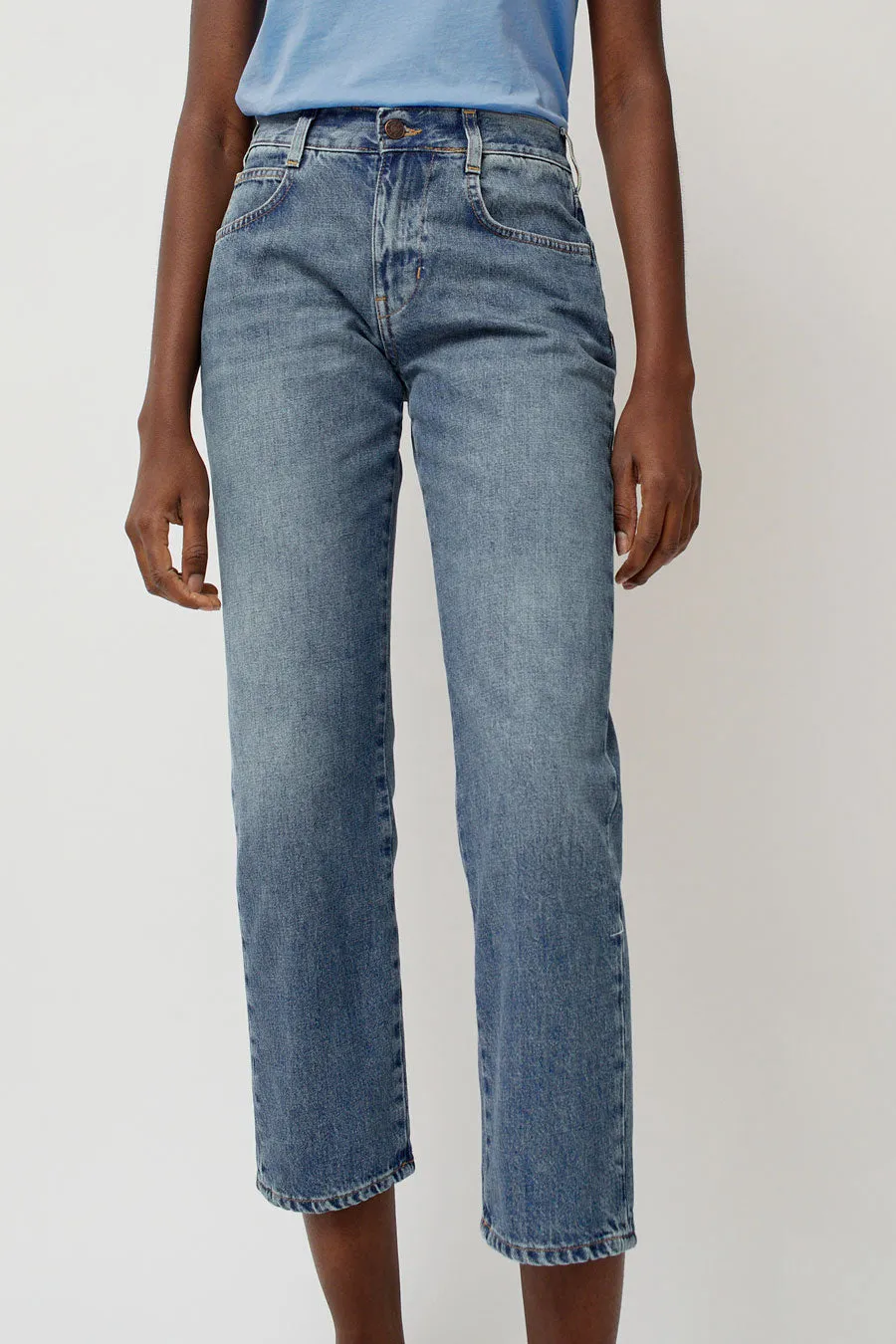 6397 Paris 5-Pocket Jean in Americana Blue sold by No. 6 product image thumbnail 3