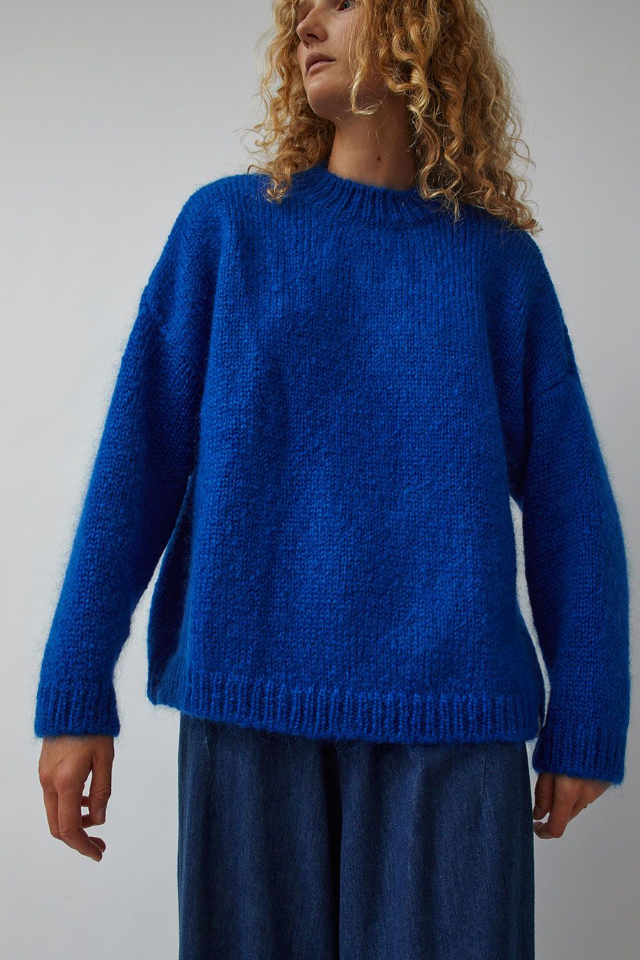 CORDERA Mohair Sweater in Majorelle sold by No. 6 product image thumbnail 2