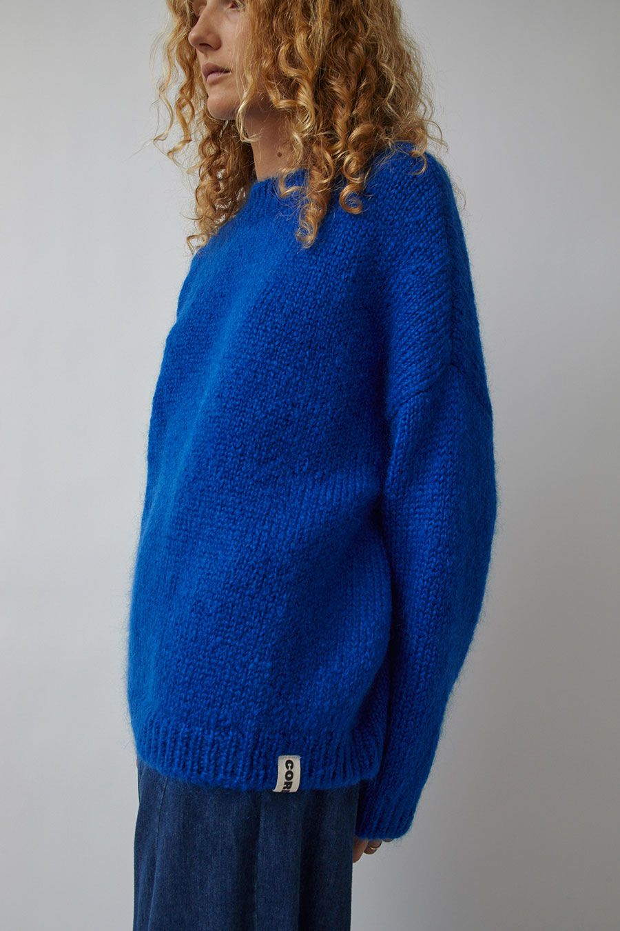 CORDERA Mohair Sweater in Majorelle sold by No. 6 product image thumbnail 4