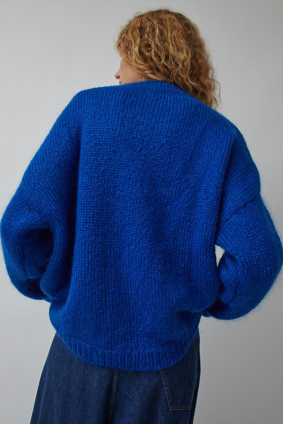 CORDERA Mohair Sweater in Majorelle sold by No. 6 product image thumbnail 6