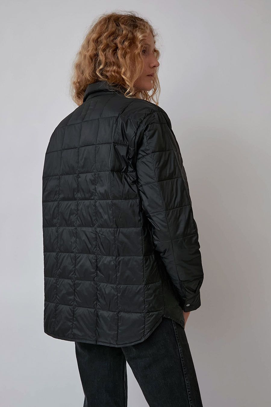 TAION W-Pocket Down Shirt in Black sold by No. 6 product image thumbnail 6