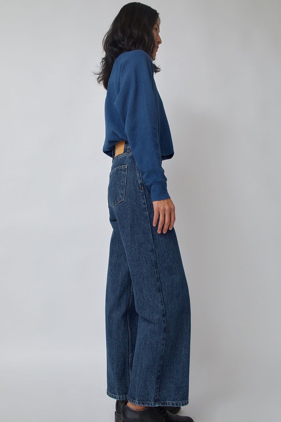 B Sides Elissa High Wide Jean in Coco Wash sold by No. 6 product image thumbnail 4