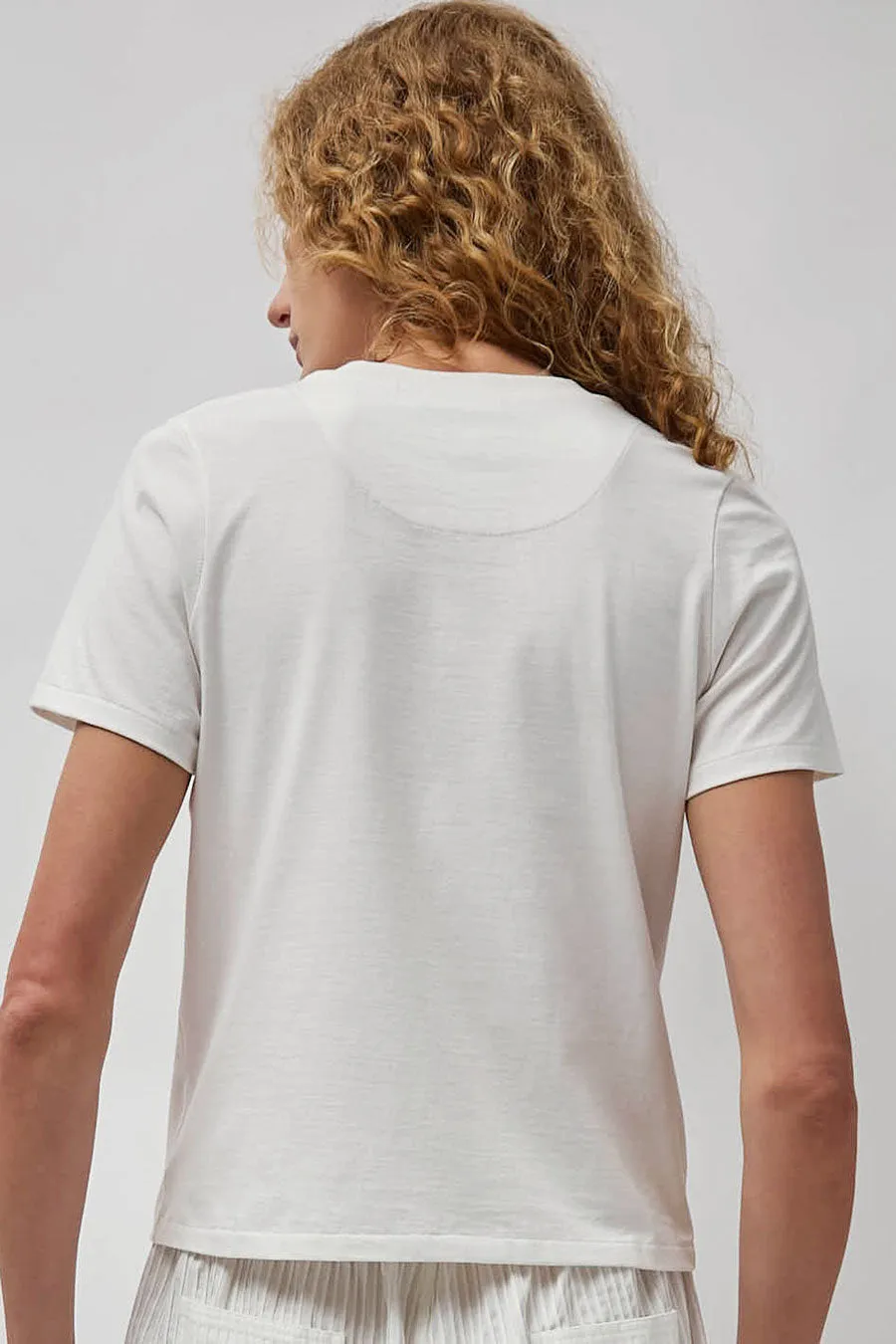No.6 Tee in White sold by No. 6 product image thumbnail 4
