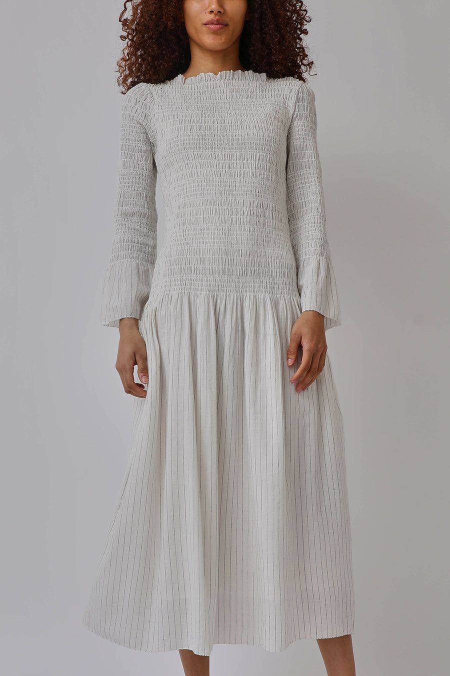 Maria Stanley Lyndale Dress in Bone Stripe sold by No. 6 product image thumbnail 2