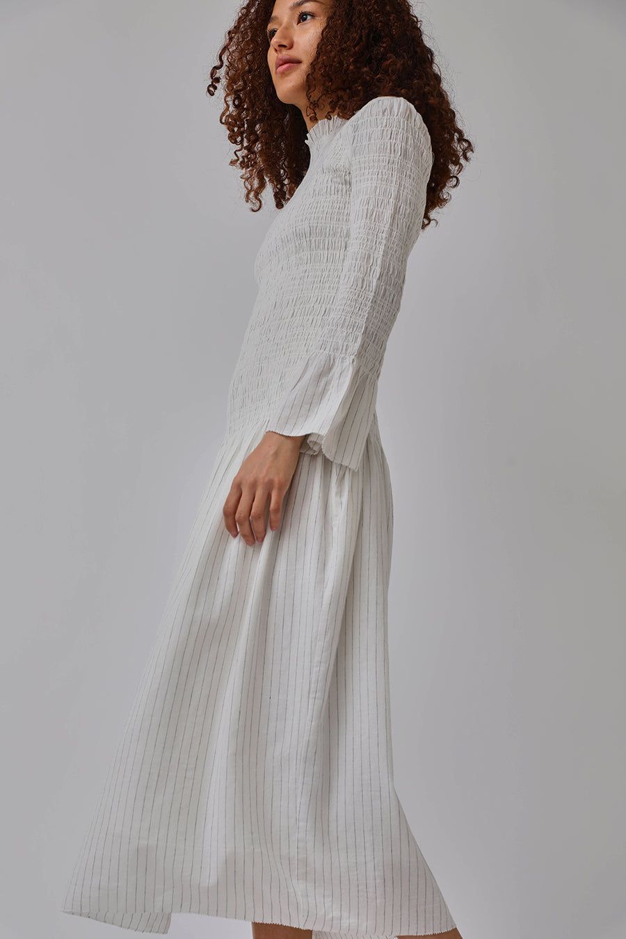 Maria Stanley Lyndale Dress in Bone Stripe sold by No. 6 product image thumbnail 4