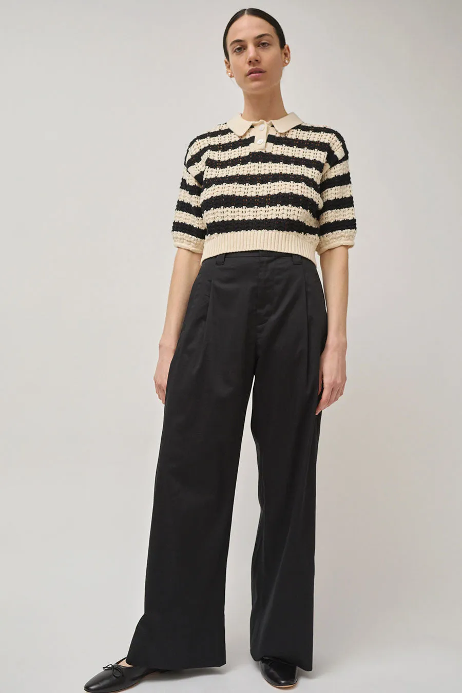 No.6 Kent Pant in Black sold by No. 6