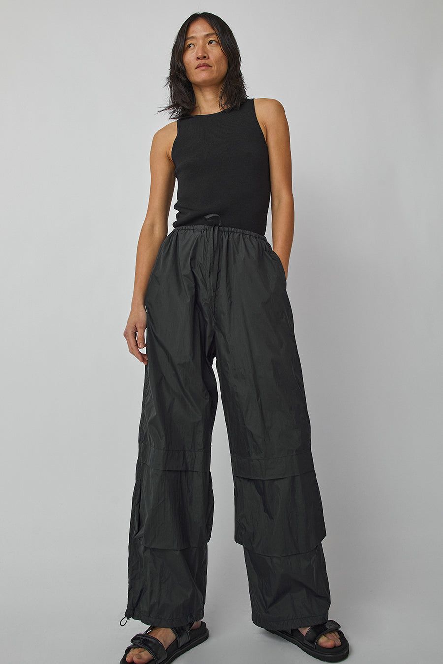 Amomento Cut-Out Sleeveless Top in Black sold by No. 6 product image thumbnail 3