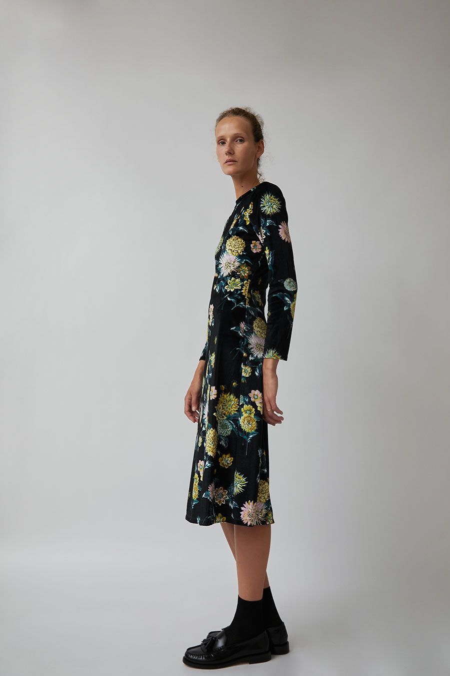 No.6 Alix Dress in Black Brighton Floral sold by No. 6 product image thumbnail 4