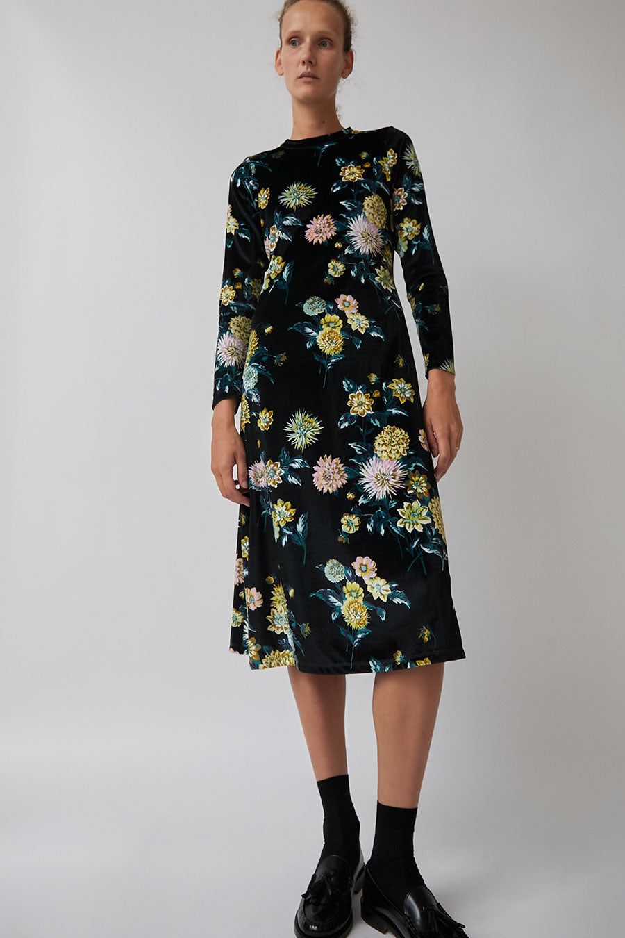 No.6 Alix Dress in Black Brighton Floral sold by No. 6