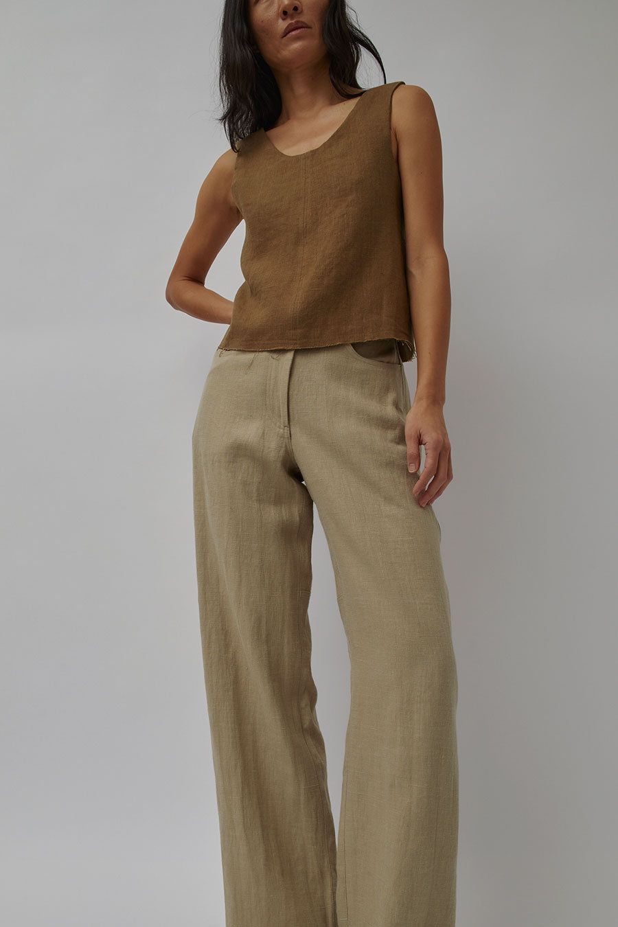 Zii Ropa Aku Cross Top in Hazel sold by No. 6 product image thumbnail 2