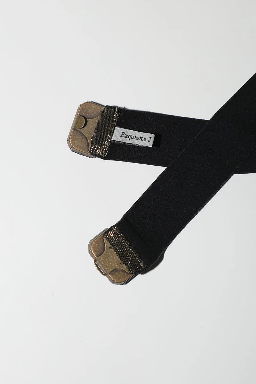 Exquisite J Micro Crystals Belt in Black sold by No. 6 product image thumbnail 5