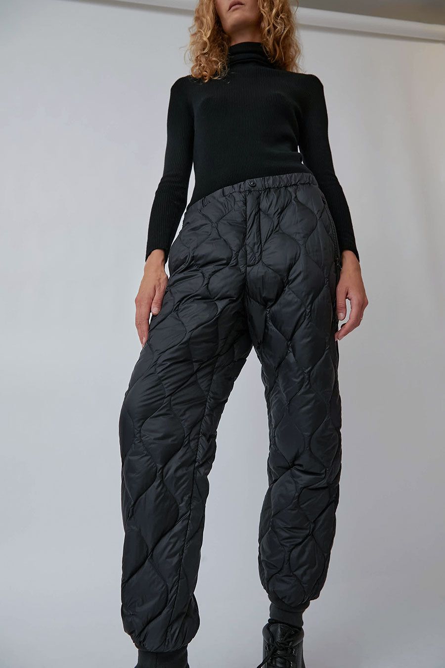 TAION Military Down Pants in Black sold by No. 6 product image thumbnail 2