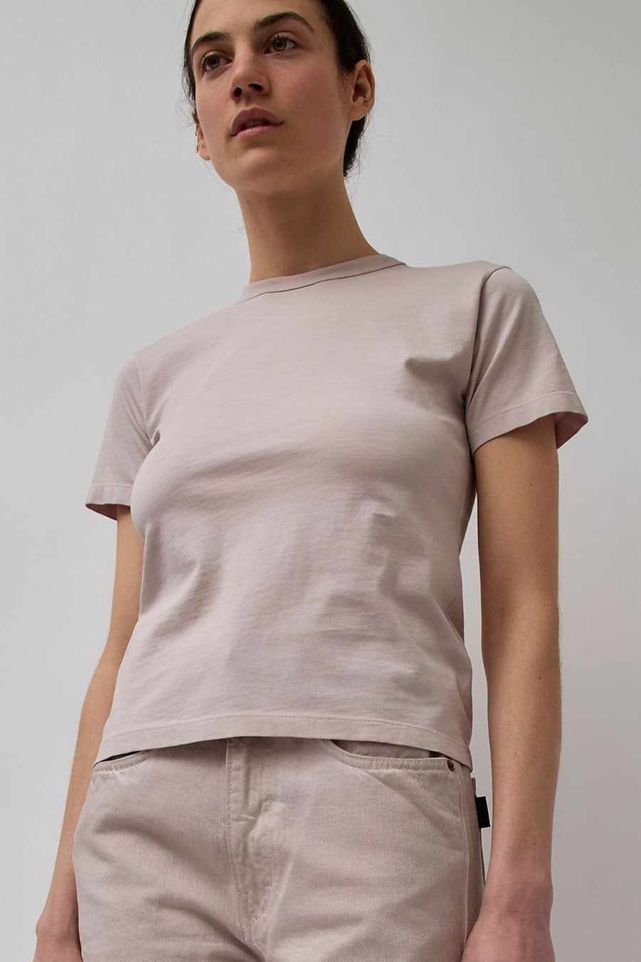Haikure Coco Tee in Lavender sold by No. 6