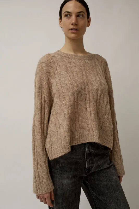 Atelier Delphine Agata Sweater in Sand sold by No. 6