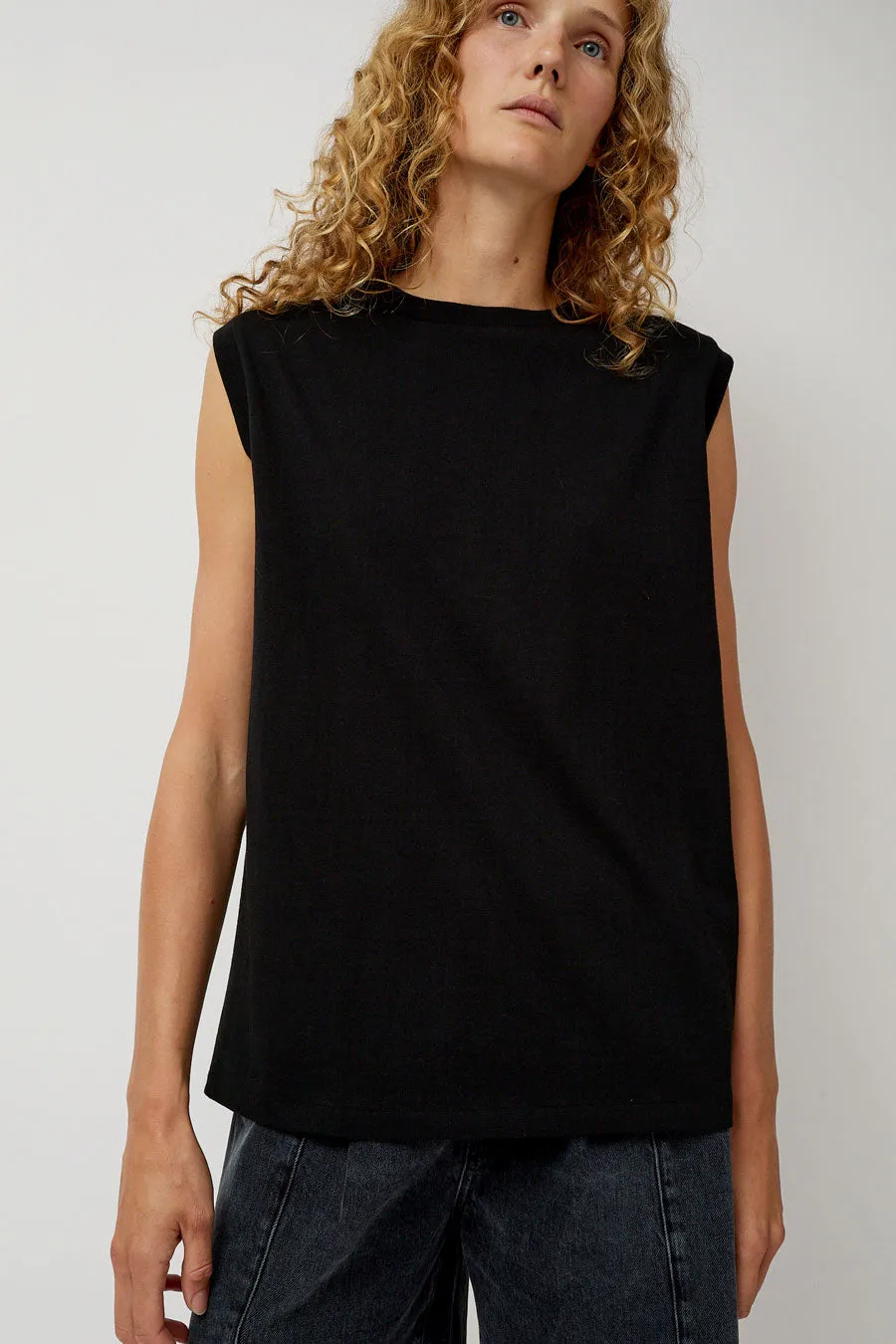 Batoner Meriyasu Sleeveless Top in Black sold by No. 6 product image thumbnail 3