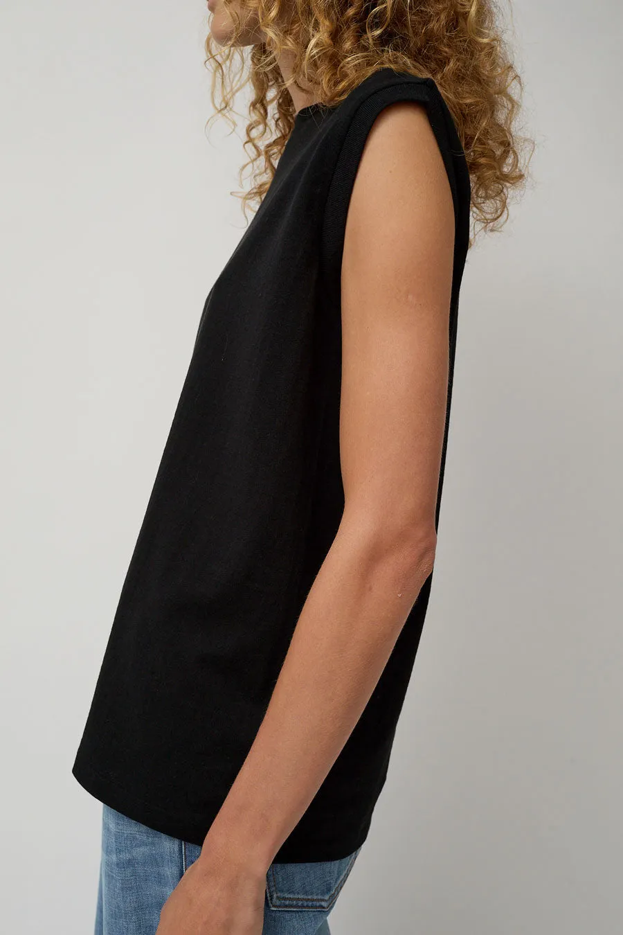Batoner Meriyasu Sleeveless Top in Black sold by No. 6 product image thumbnail 2