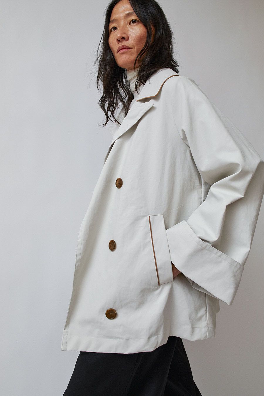 Pret Pour Partir Bali Jacket in Ciment sold by No. 6 product image thumbnail 2