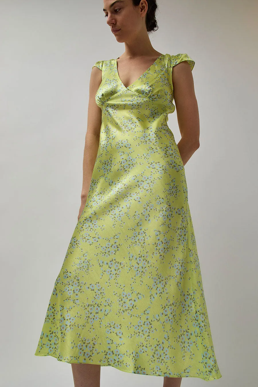 Naya Rea Tiziana Dress in Yellow Floral Print sold by No. 6 product image thumbnail 3