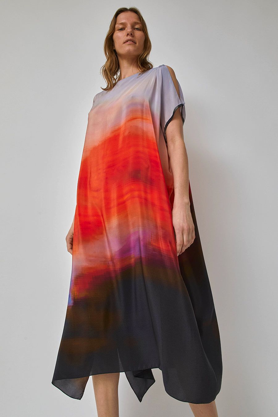 SERAPIS Malong Dress in Magma Sky sold by No. 6 product image thumbnail 5