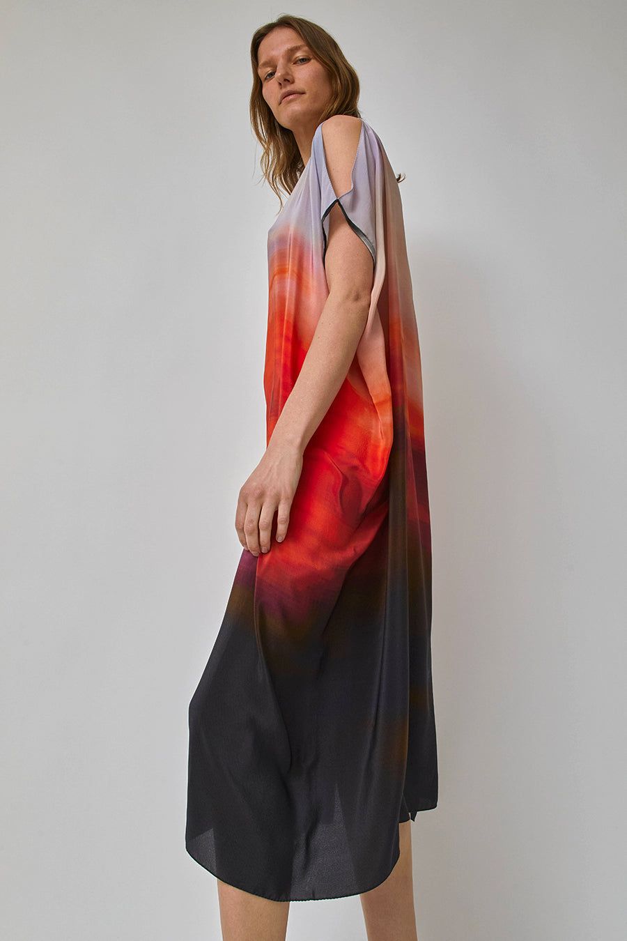 SERAPIS Malong Dress in Magma Sky sold by No. 6 product image thumbnail 6