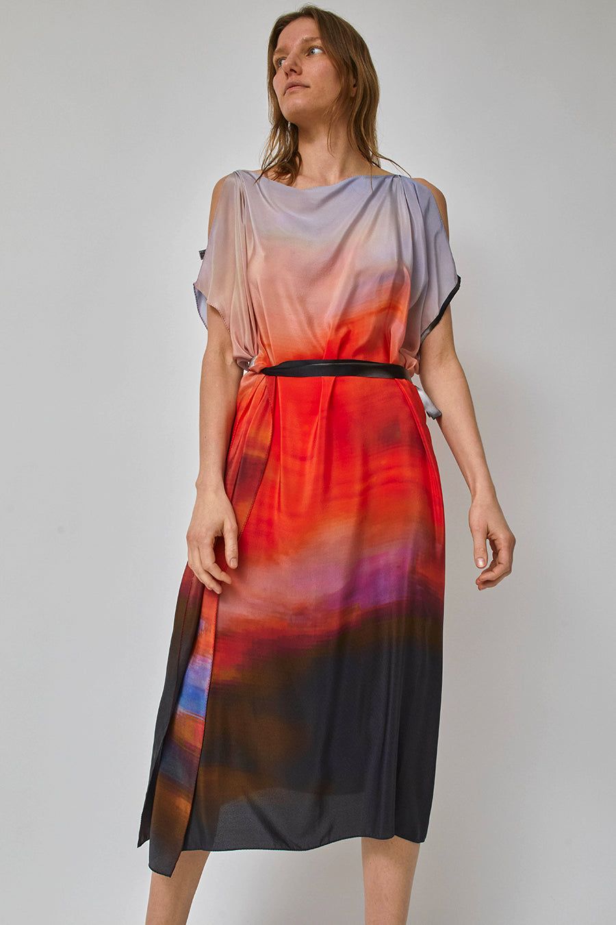 SERAPIS Malong Dress in Magma Sky sold by No. 6 product image thumbnail 3